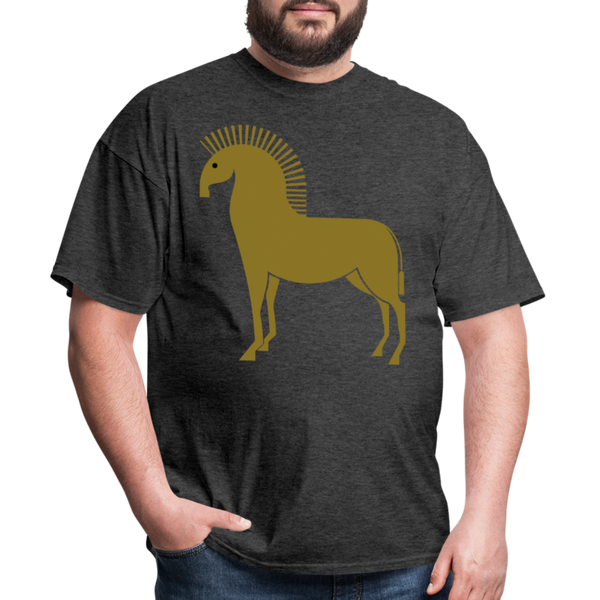 Trojan Horse T-Shirt - heather black