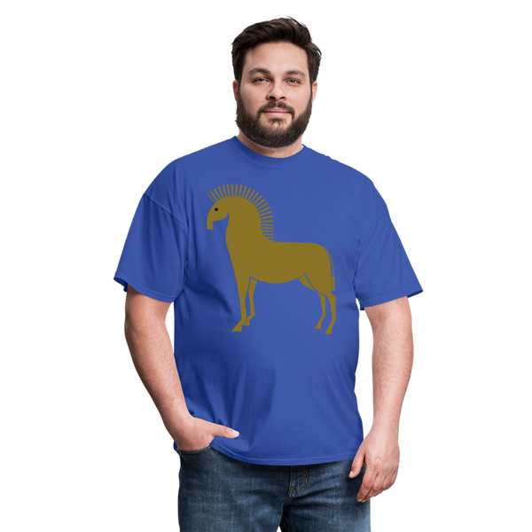 Trojan Horse T-Shirt - royal blue