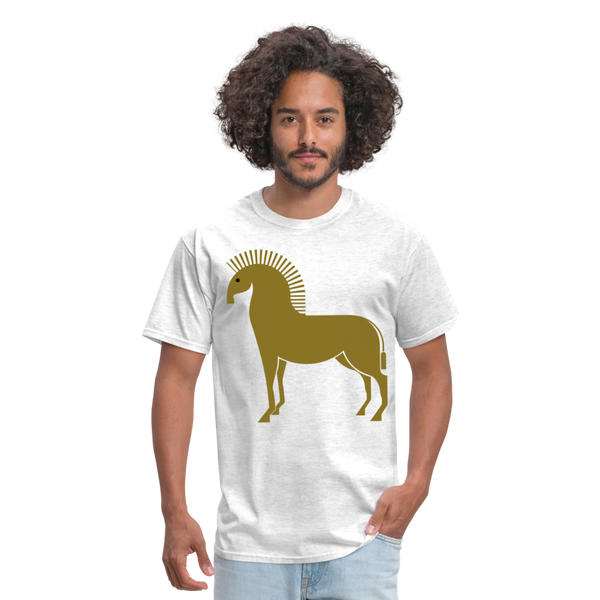 Trojan Horse T-Shirt - light heather gray