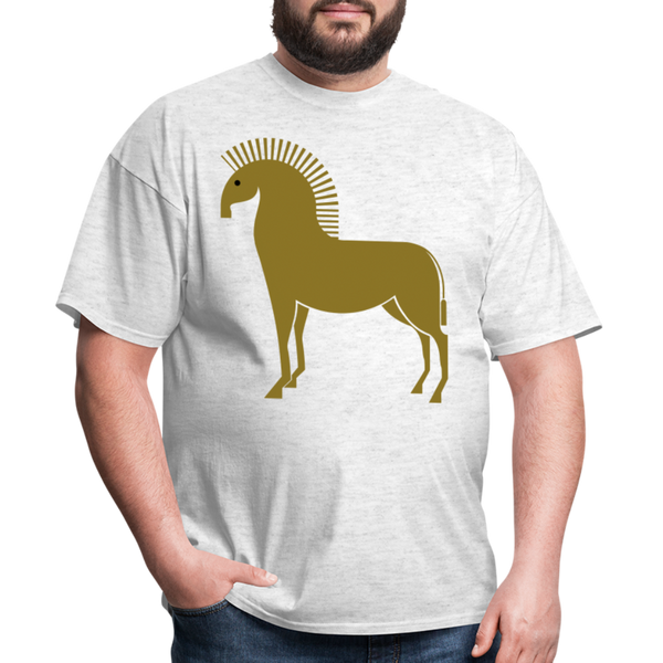 Trojan Horse T-Shirt - light heather gray