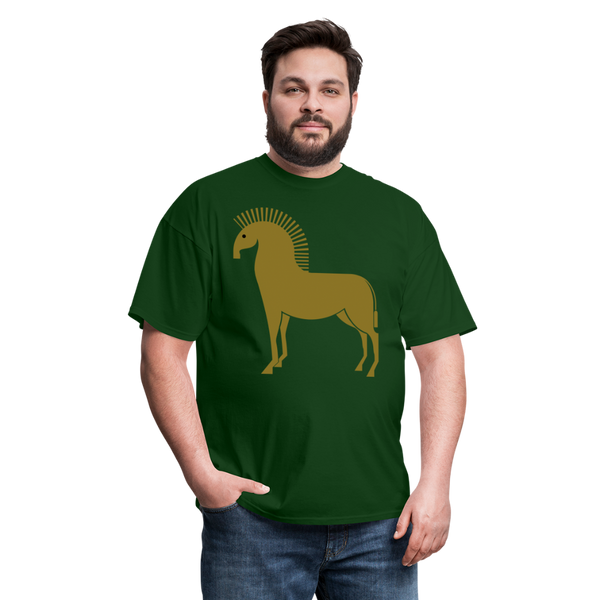 Trojan Horse T-Shirt - forest green