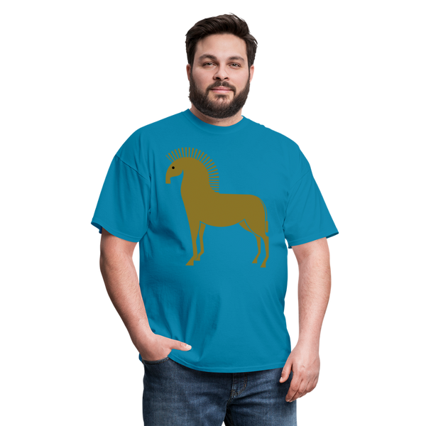 Trojan Horse T-Shirt - turquoise