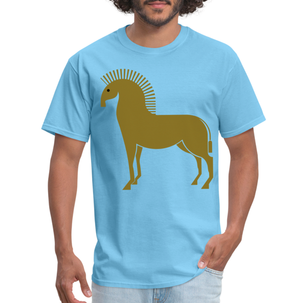 Trojan Horse T-Shirt - aquatic blue