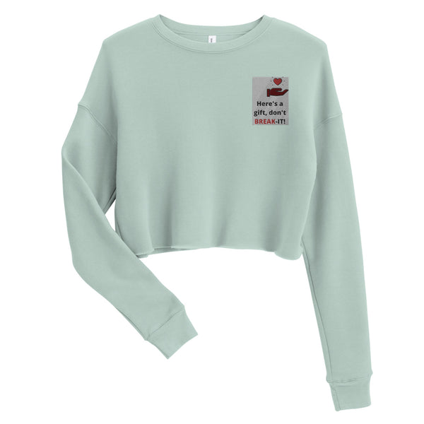 My Heart Crop Sweatshirt - JARREDIEZ